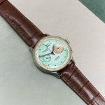 Embossed Crocodile Watch Strap - Brown - RTW - The Strap Tailor