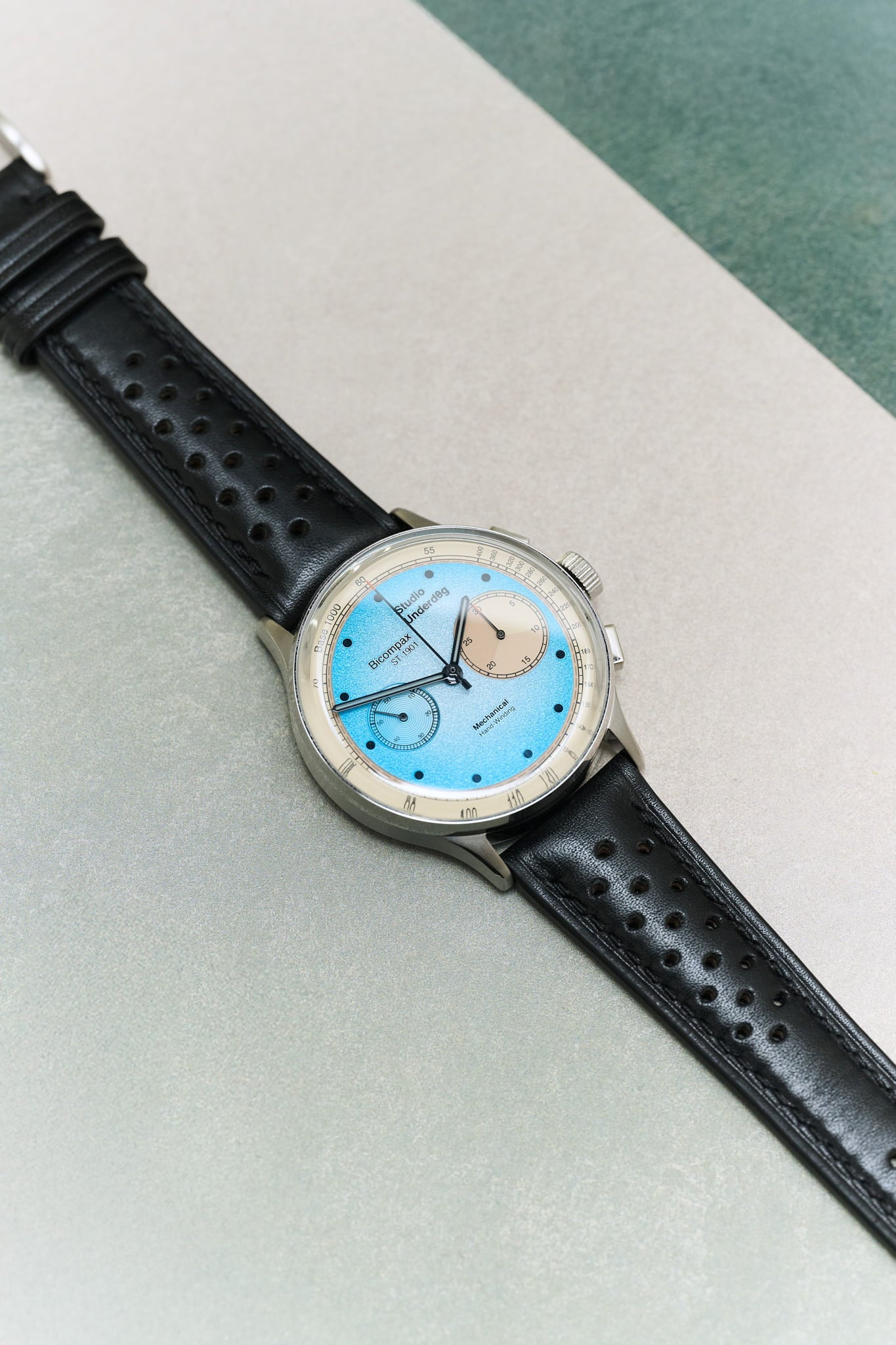 French Calfskin Rally Strap - Black - RTW - The Strap Tailor