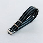 Premium Ribbed Fabric Watch Strap - Bond - The Strap Tailor