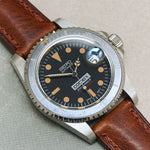 Badalassi Wax Watch Strap - Tan Brown - RTW - The Strap Tailor