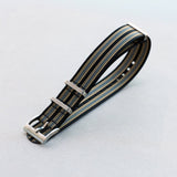 Premium Ribbed Fabric Watch Strap - No Time To Die Bond - The Strap Tailor