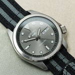 Premium Ribbed Two Piece Ballistic Nylon Strap - Bond - The Strap Tailor