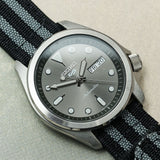 Premium Ribbed Two Piece Ballistic Nylon Strap - Bond - The Strap Tailor
