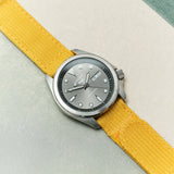 Premium Ribbed Two Piece Ballistic Nylon Strap - Mustard Yellow - The Strap Tailor