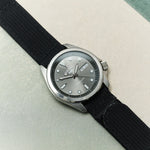 Premium Ribbed Two Piece Ballistic Nylon Strap - Black - The Strap Tailor