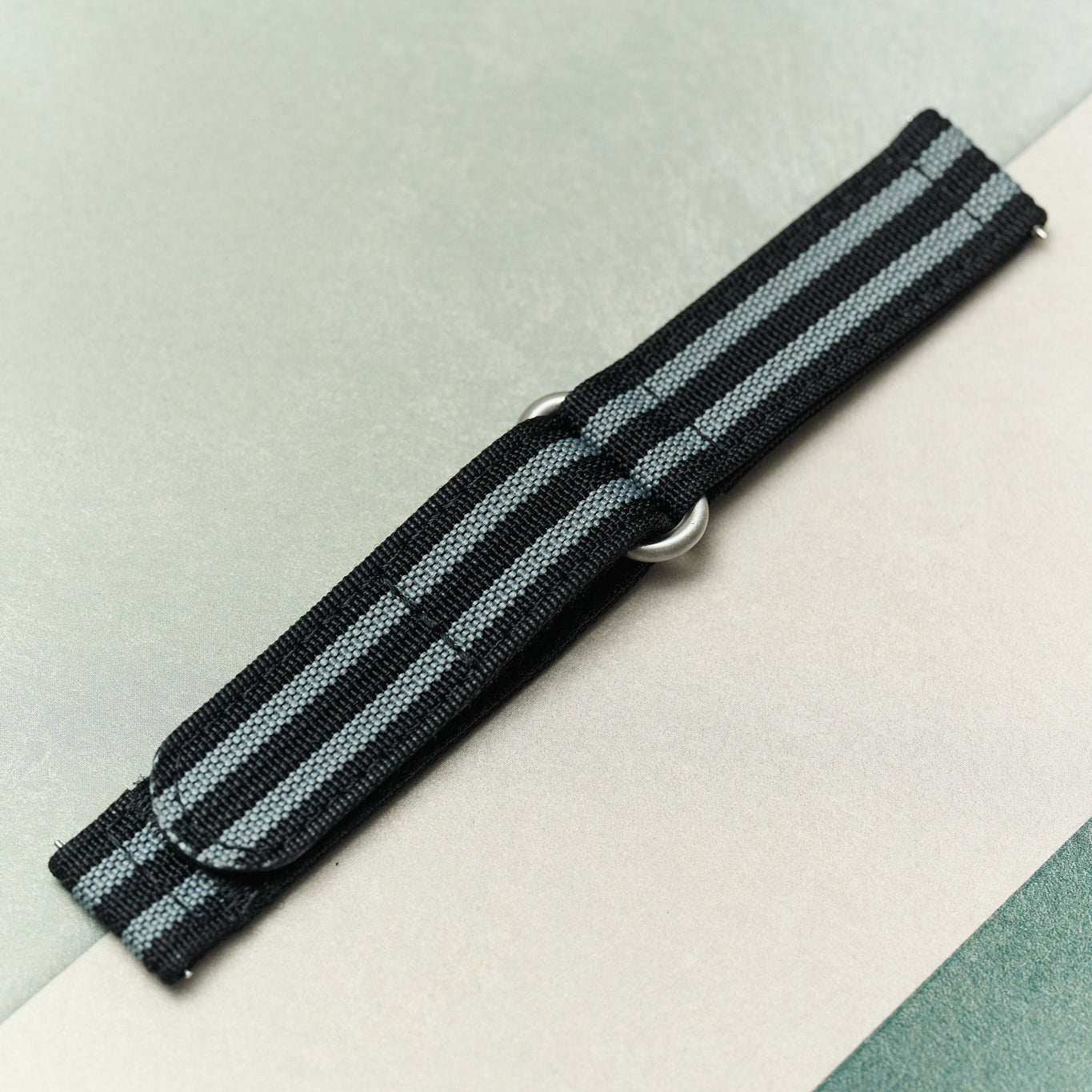 Premium Ribbed Two Piece Ballistic Nylon Strap - Bond - The Strap Tailor