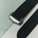 AquaFlex Rubber Deployant Strap - Black