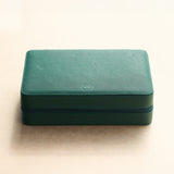 8 Watch Leather Luxury Storage Case - Green