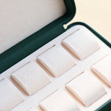 8 Watch Leather Luxury Storage Case - Green