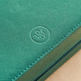 8 Watch Leather Luxury Storage Case - Green