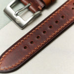 Art Wax Rally Strap - Cognac - RTW - The Strap Tailor
