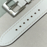 Slimline Saffiano Chevre Strap - Blanc - RTW