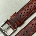 Art Wax Rally Strap - Cognac - RTW - The Strap Tailor