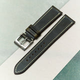 Art Wax Watch Strap - Grigio - RTW - The Strap Tailor