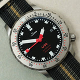 Premium Ribbed Fabric Watch Strap - First Light