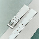 Slimline Saffiano Chevre Strap - Blanc - RTW