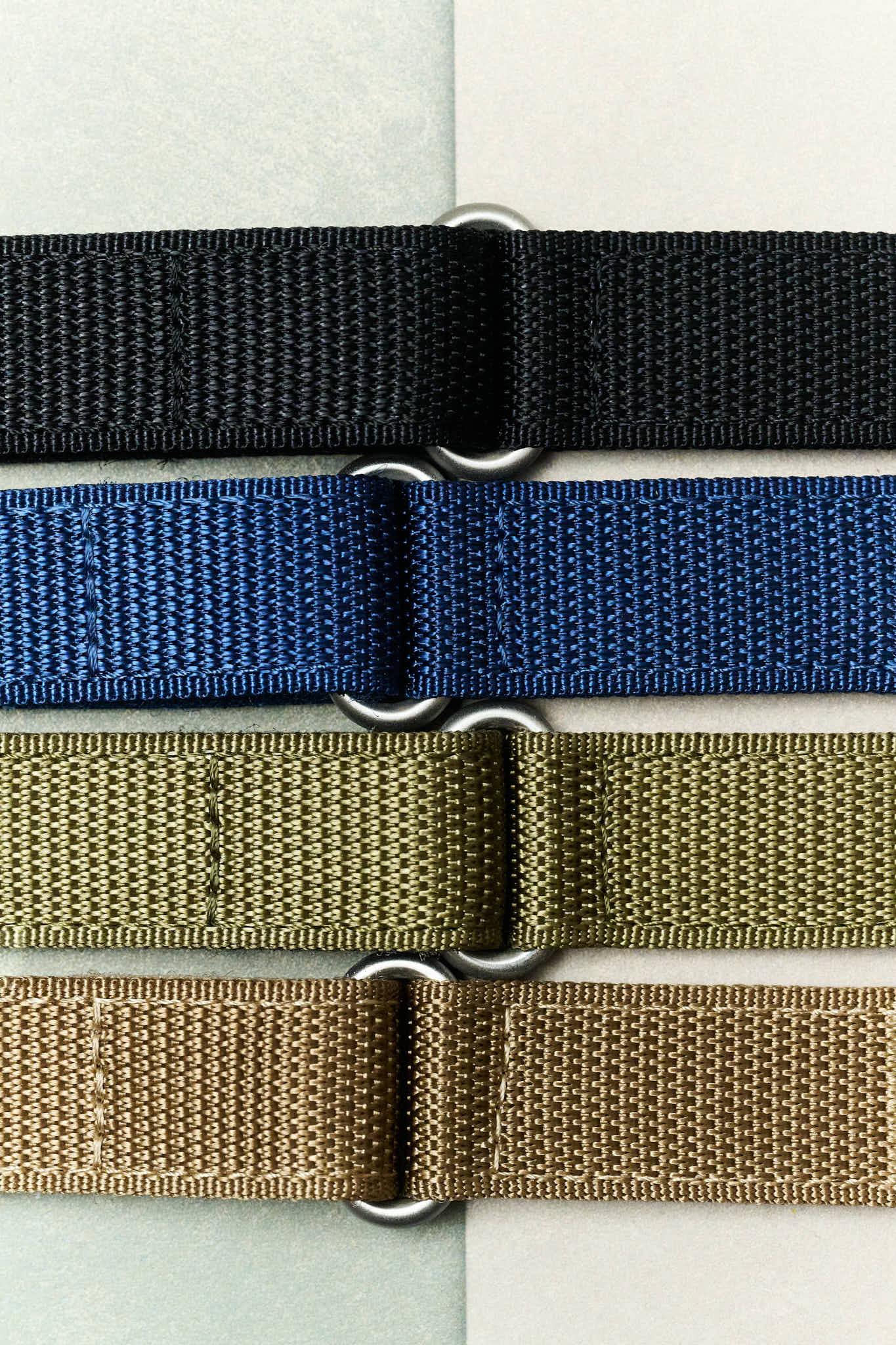 Premium Two Piece Waffle Weave - Army Green - The Strap Tailor