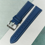 Soft Touch Rubber Sailcloth Strap - Navy Blue