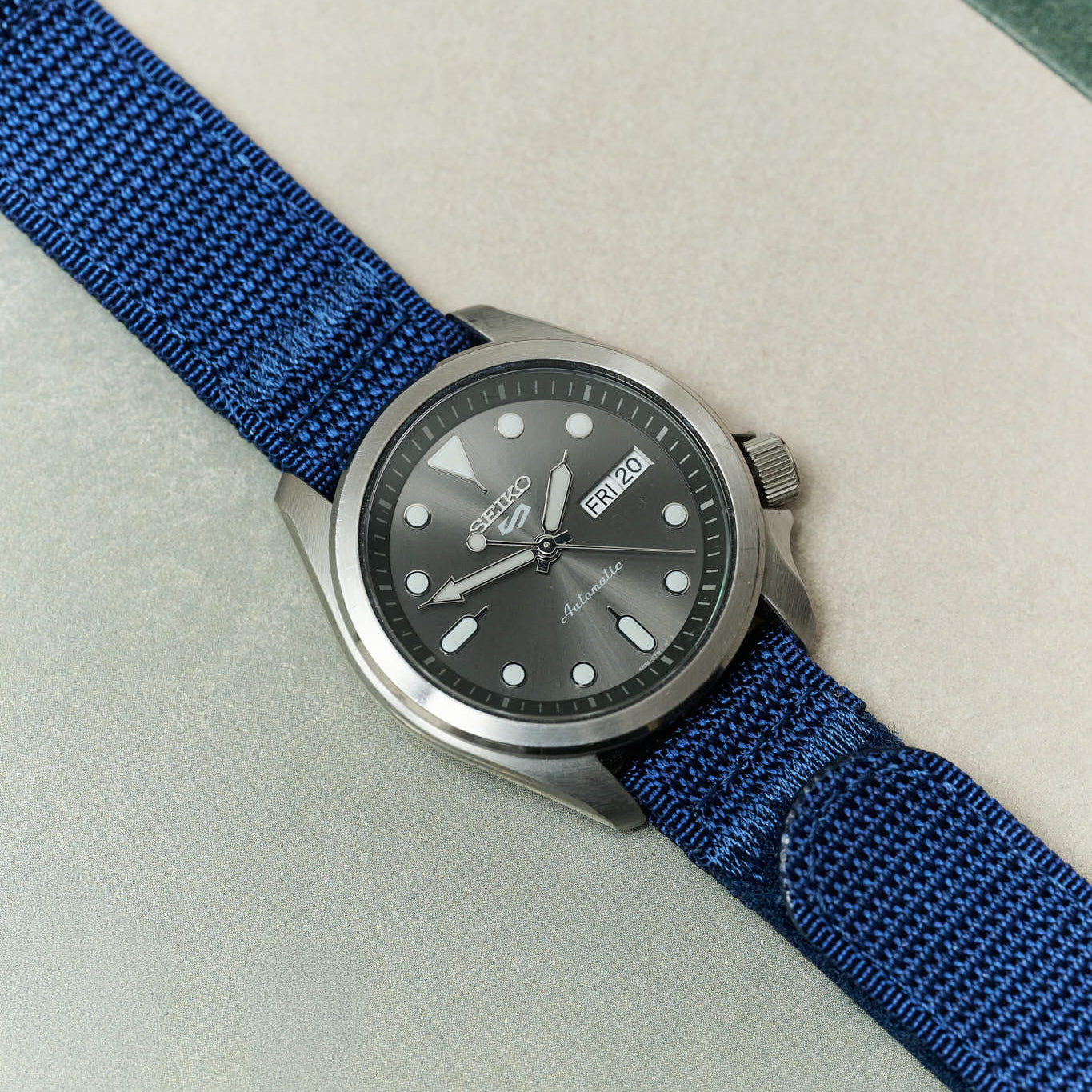Premium Two Piece Waffle Weave - Navy Blue - The Strap Tailor