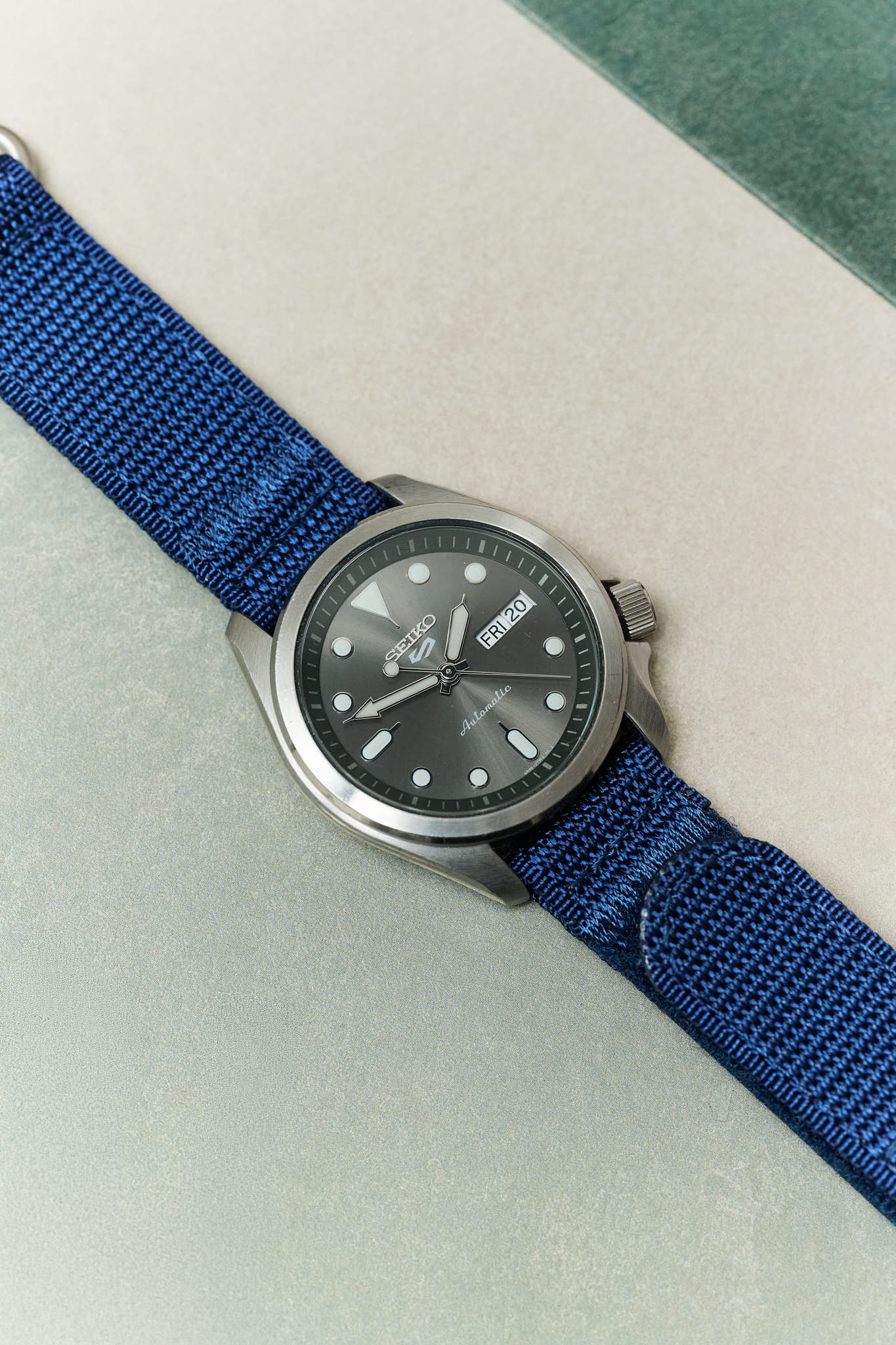 Premium Two Piece Waffle Weave - Navy Blue - The Strap Tailor