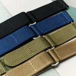 Premium Two Piece Waffle Weave - Black - The Strap Tailor