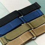 Premium Two Piece Waffle Weave - Navy Blue - The Strap Tailor