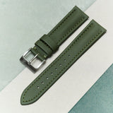 Sailcloth Watch Strap - Army Green