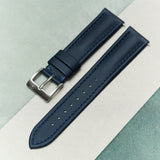 Sailcloth Watch Strap - Navy Blue