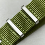 Premium Tubular Nylon Strap - Army Green - The Strap Tailor