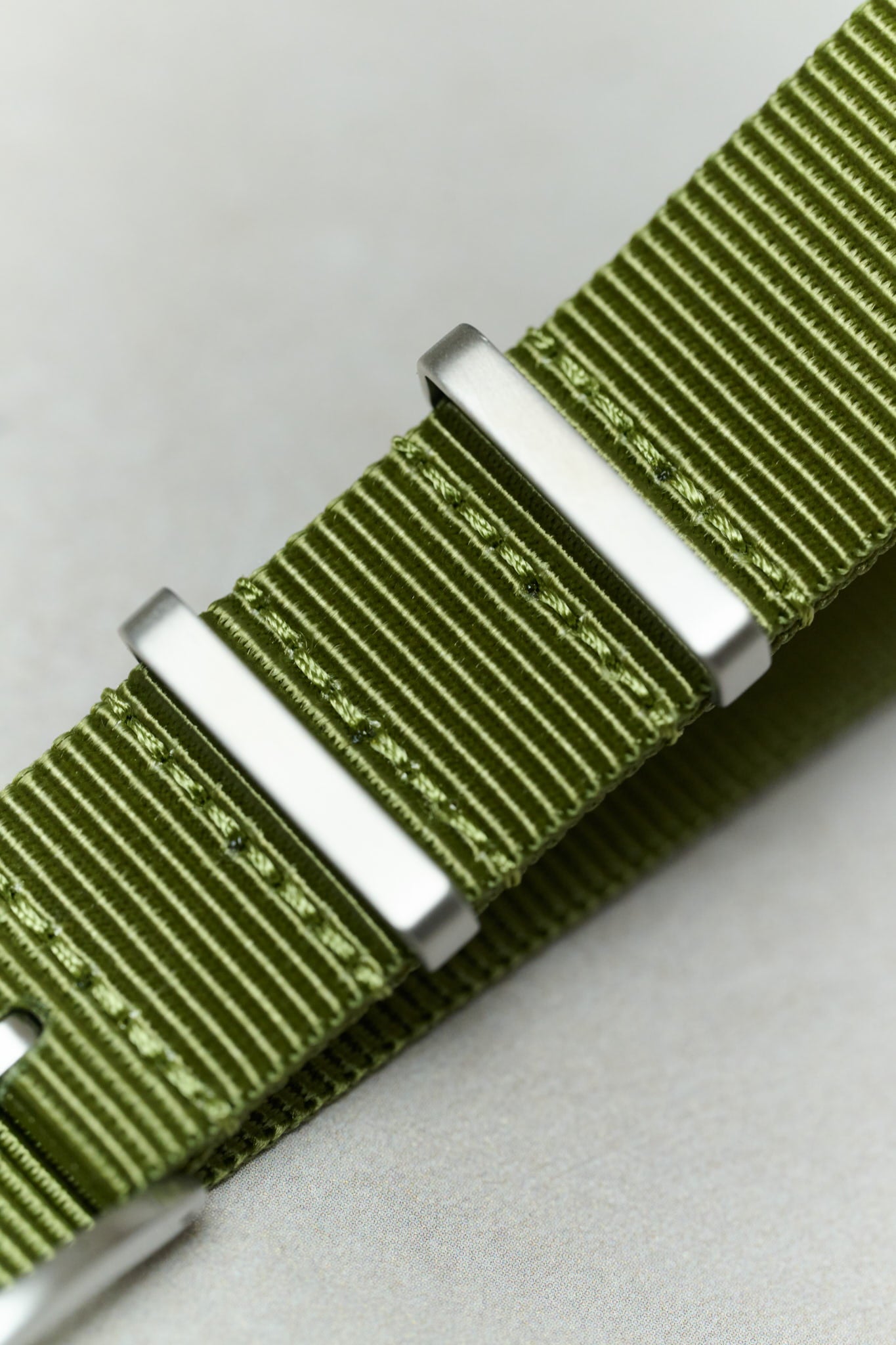 Premium Tubular Nylon Strap - Army Green - The Strap Tailor