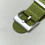 Premium Tubular Nylon Strap - Army Green - The Strap Tailor
