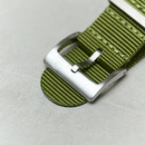 Premium Tubular Nylon Strap - Army Green - The Strap Tailor