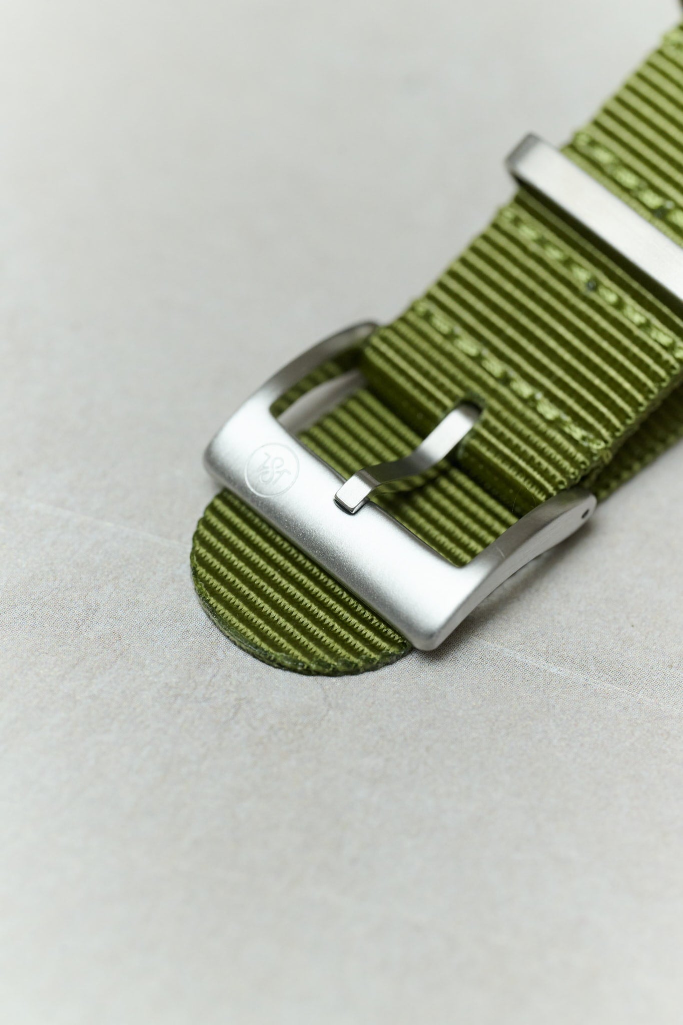 Premium Tubular Nylon Strap - Army Green - The Strap Tailor