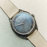 Vintage Style Pig Skin Watch Strap - Beige Slimline - RTW - The Strap Tailor