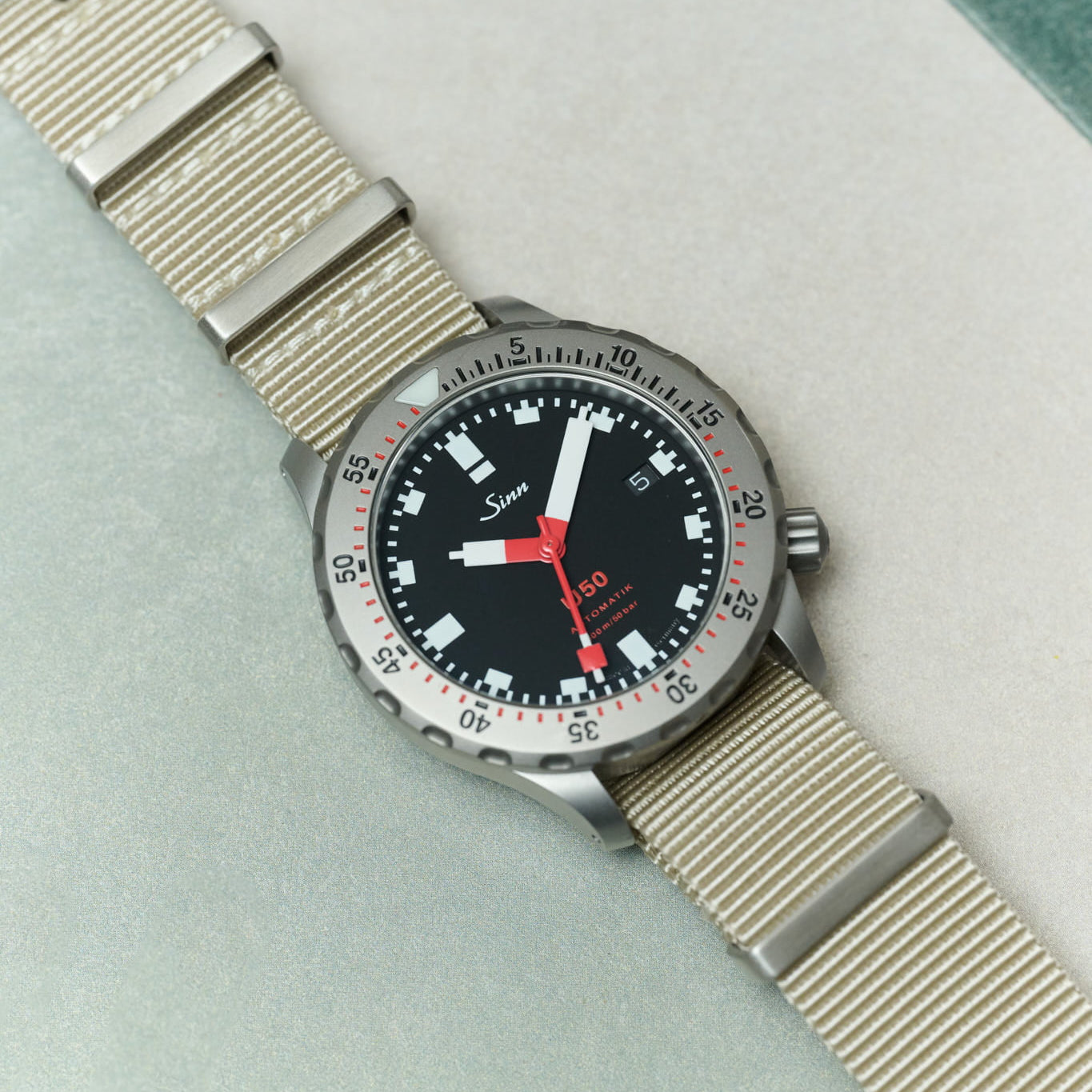 Premium Tubular Nylon Strap - Mocha - The Strap Tailor