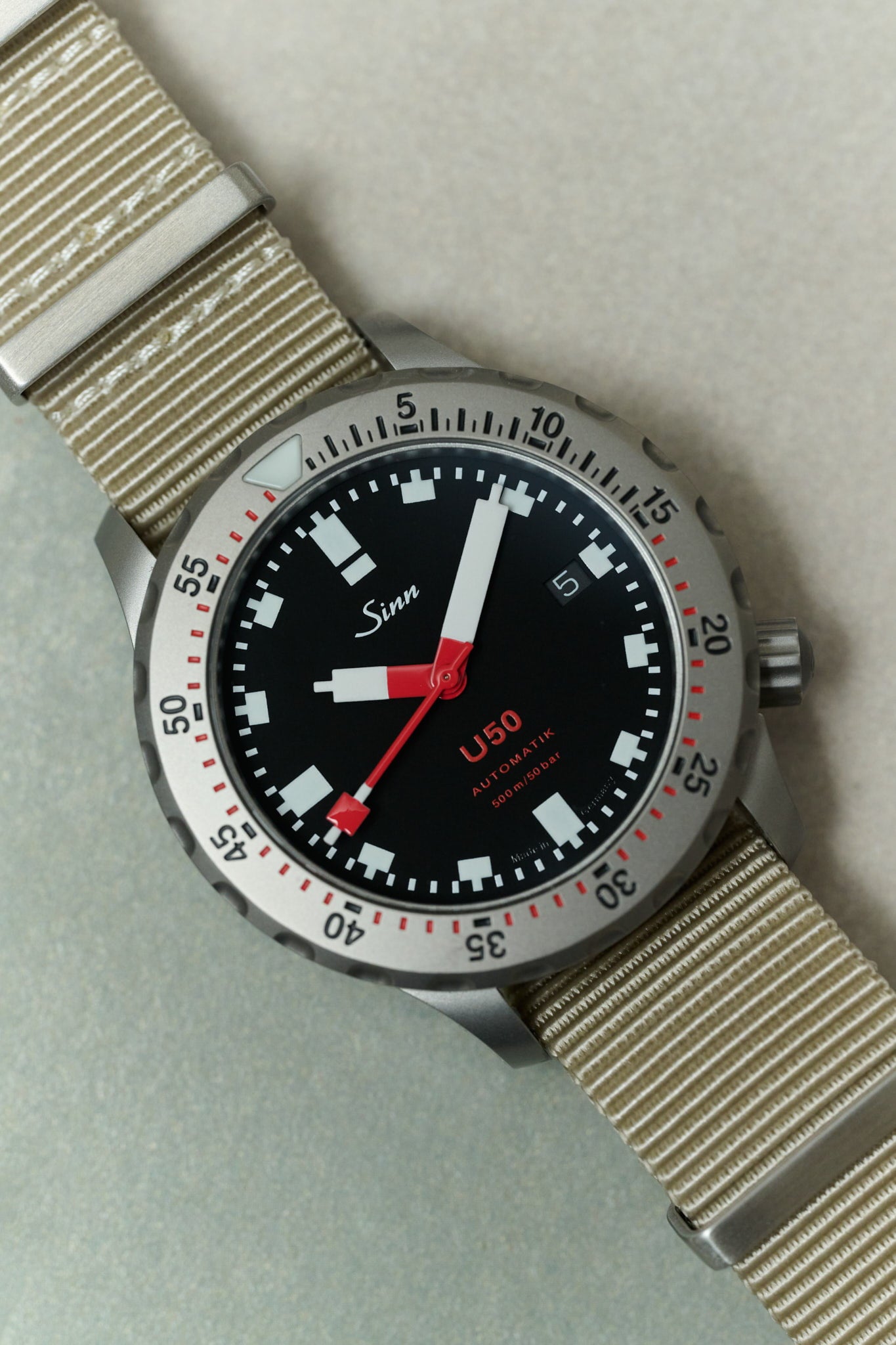 Premium Tubular Nylon Strap - Mocha - The Strap Tailor