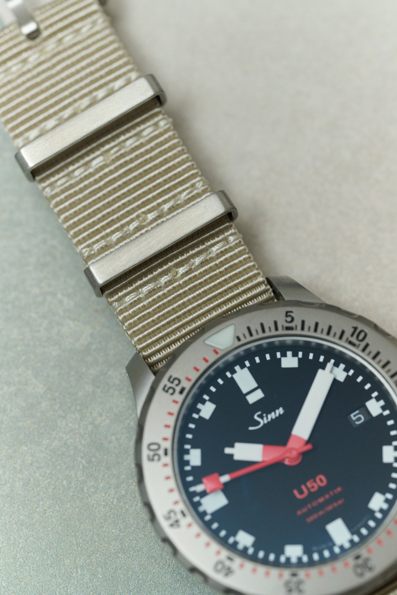Premium Tubular Nylon Strap - Mocha - The Strap Tailor