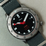 Premium Tubular Nylon Strap - Dark Grey - The Strap Tailor