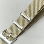 Premium Tubular Nylon Strap - Mocha - The Strap Tailor