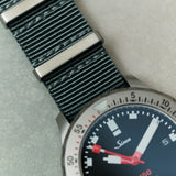 Premium Tubular Nylon Strap - Dark Grey - The Strap Tailor