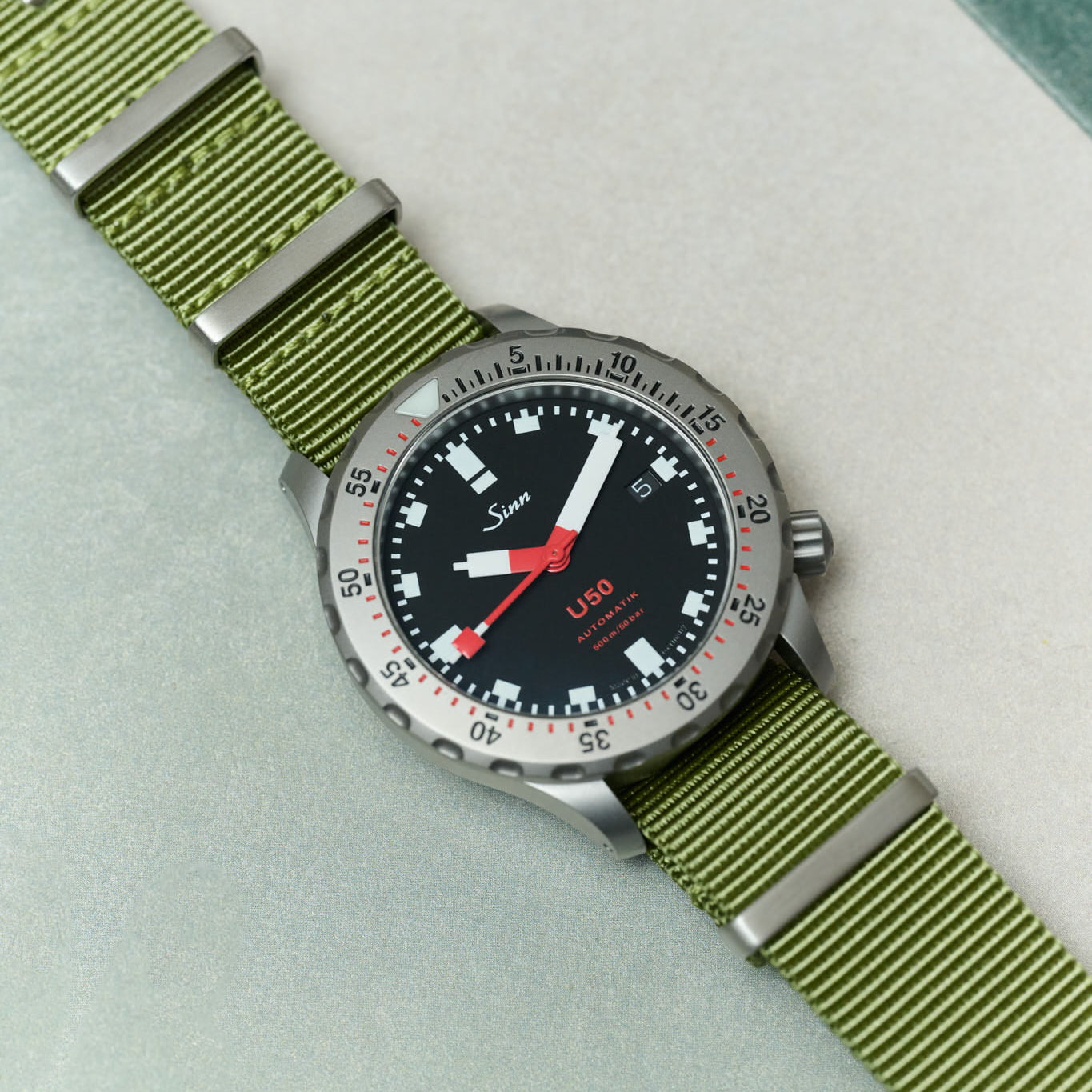 Premium Tubular Nylon Strap - Army Green - The Strap Tailor