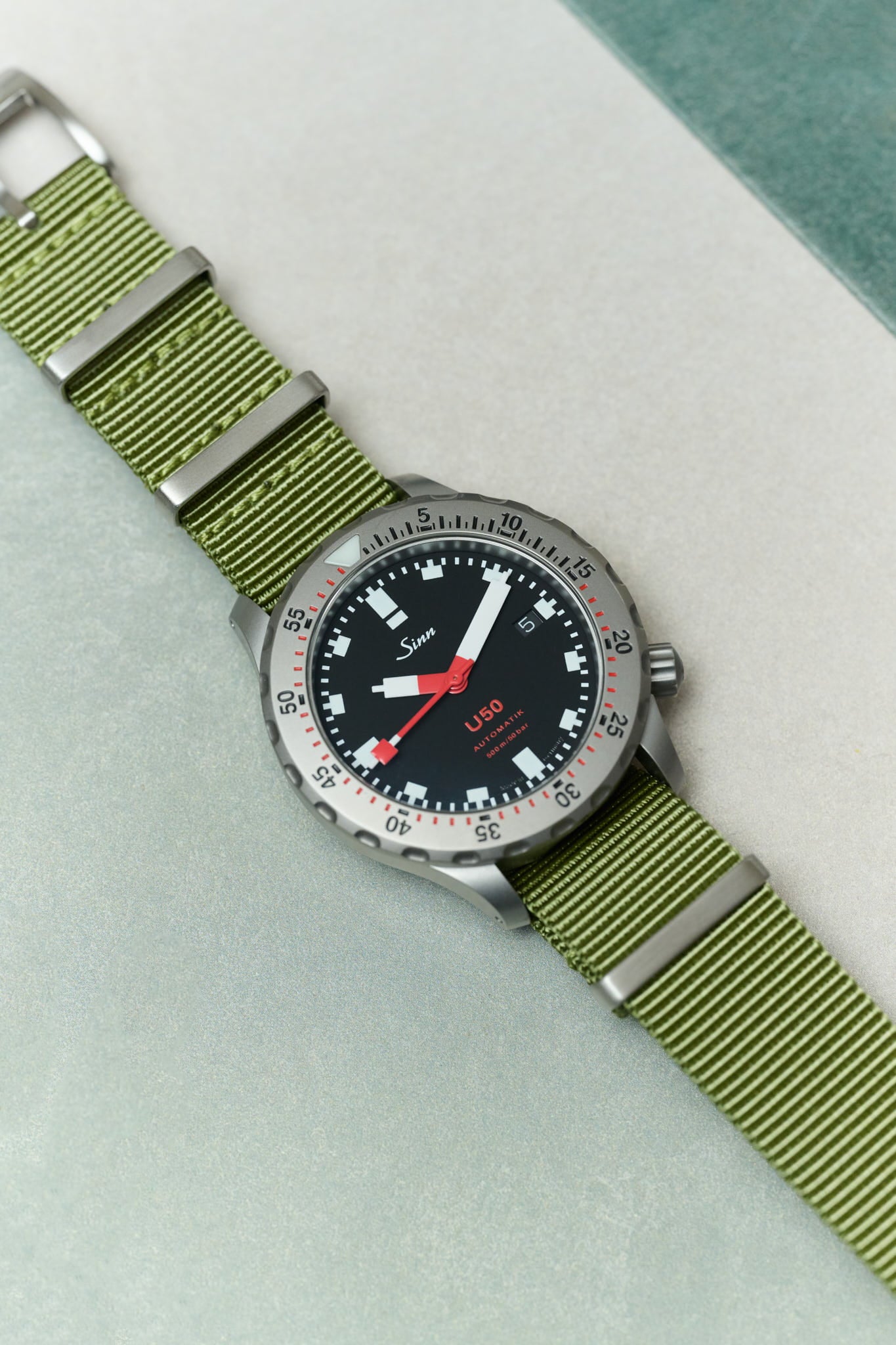Premium Tubular Nylon Strap - Army Green - The Strap Tailor