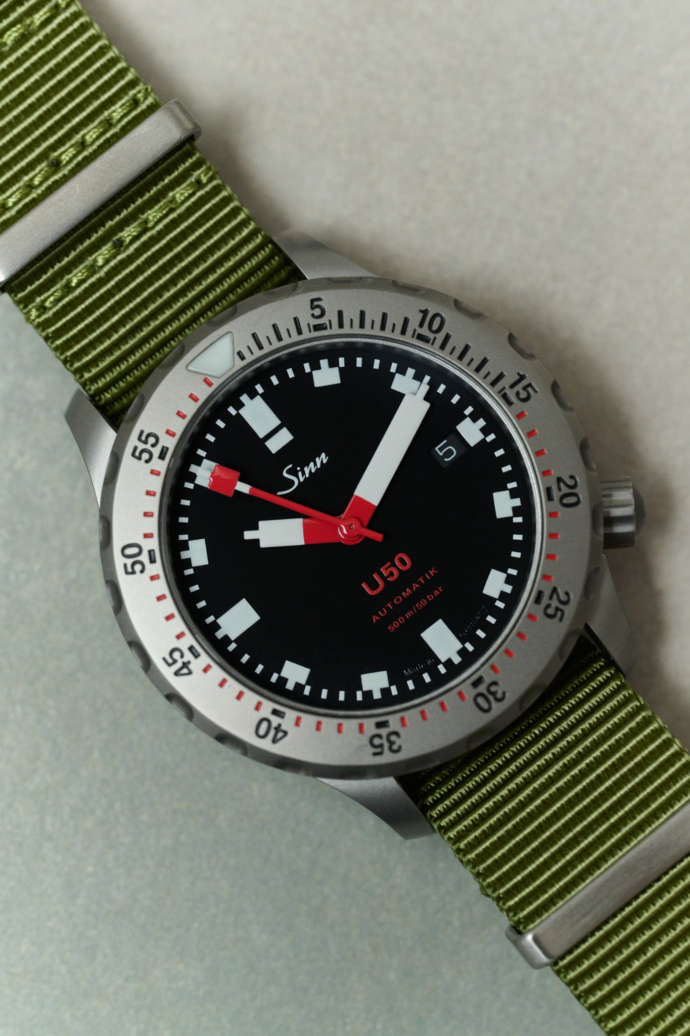 Premium Tubular Nylon Strap - Army Green - The Strap Tailor