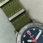 Premium Tubular Nylon Strap - Army Green - The Strap Tailor