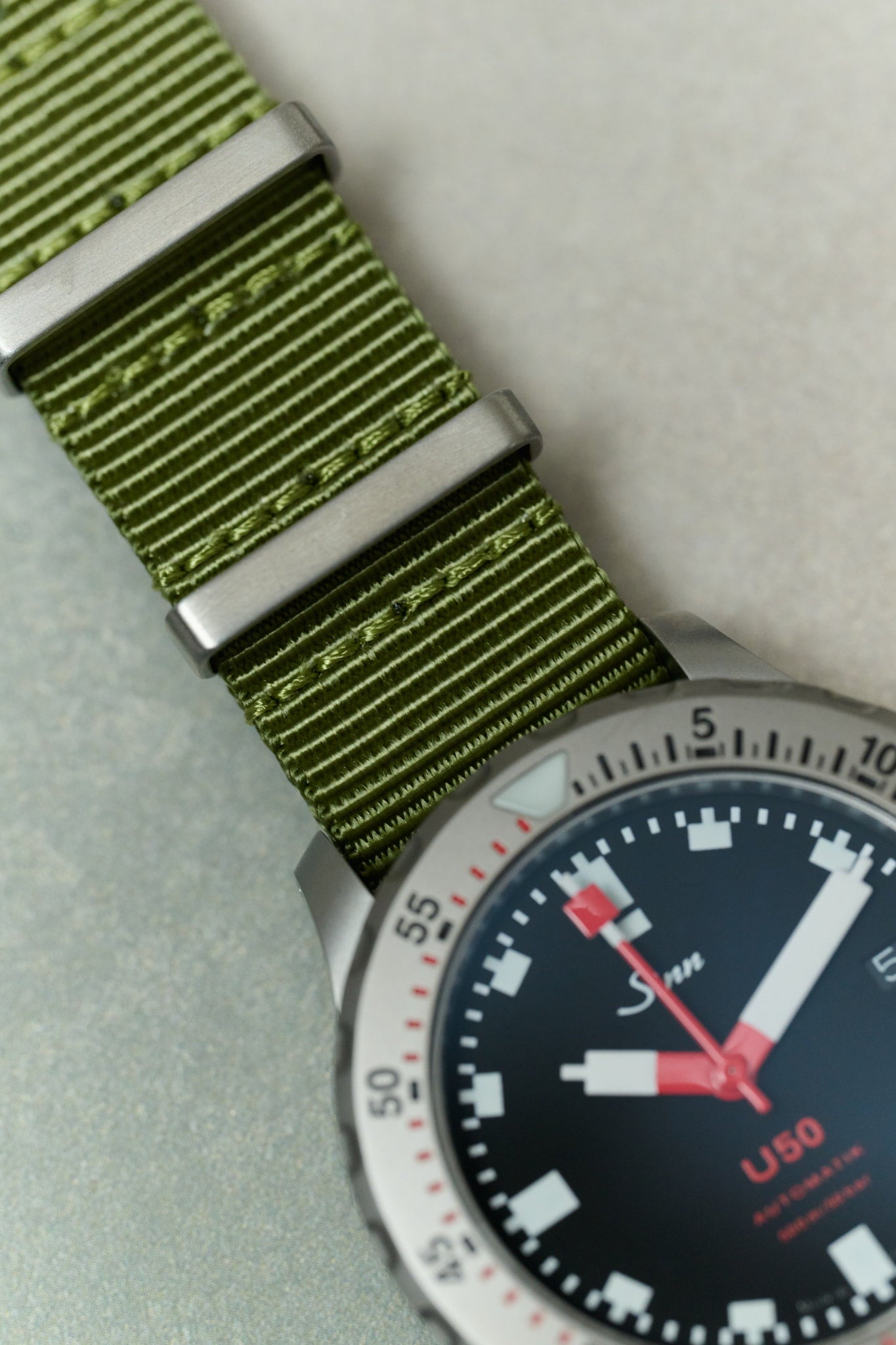 Premium Tubular Nylon Strap - Army Green - The Strap Tailor
