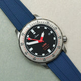 Soft Touch Sport Weave Strap - Navy Blue