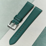 Slimline Saffiano Chevre Strap - Green - RTW