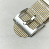Premium Tubular Nylon Strap - Mocha - The Strap Tailor