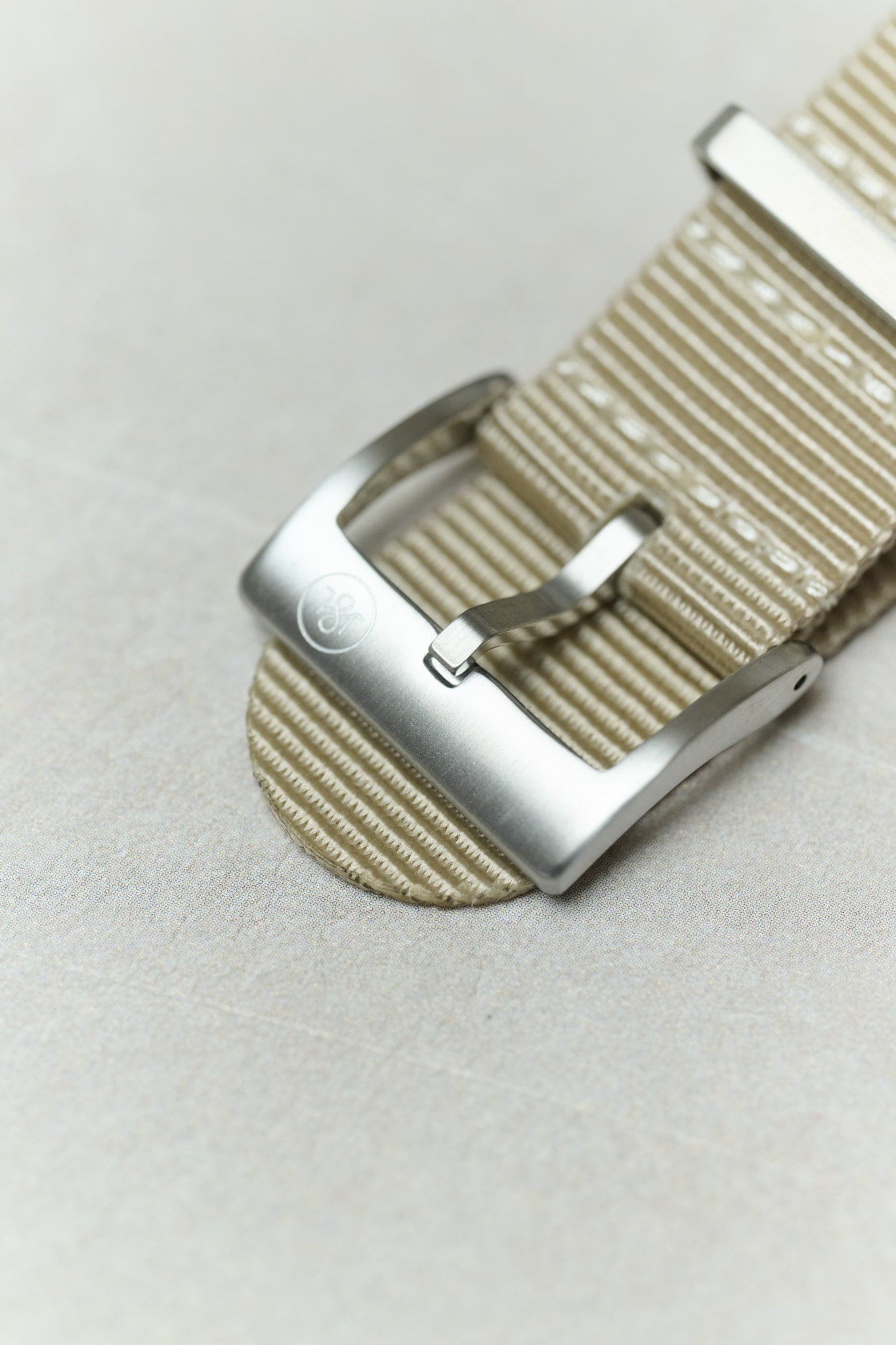 Premium Tubular Nylon Strap - Mocha - The Strap Tailor