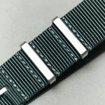 Premium Tubular Nylon Strap - Dark Grey - The Strap Tailor